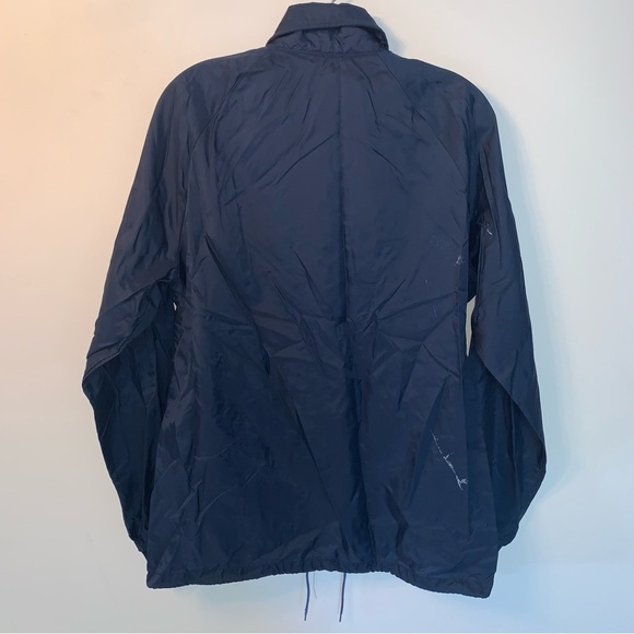Vintage Olympics '88 Blue Windbreaker Lightweight Water-Resistant Jacket M - Picture 2 of 10